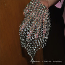 Purificador chainmail do aço inoxidável de 316L 8 * 8